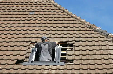 Pose de velux - Daours